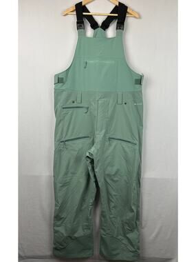 Flylow Smythe Bib Overall Backcountry Ski Pants Mint Green 1440 Men's Size XXL
